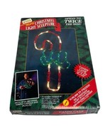 MR. CHRISTMAS LIGHT SCULPTURE Candy Cane With Bow 15&quot; x 24&quot;  WORKS - $54.47 CAD