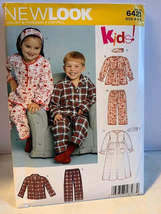 New Look Children sleepwear pattern sz 3 to 8 6421 - uncut - £4.72 GBP