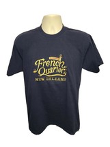 New Orleans French Quarter Bourbon Adult Medium Blue TShirt - $14.85