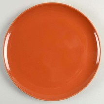 IKEA Dinner Plate 10 5/8&#39;&#39; in Fargrik Orange Gloss Color # by IKEA Made In Swede - £14.14 GBP