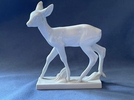Meissen figure deer vintage - £133.68 GBP
