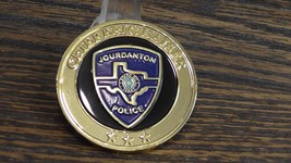 Jourdanton Police Department Texas Chief Of Police Challenge Coin #960U - £27.58 GBP