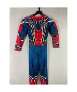 Marvel Costume Kids Halloween Size M/L Avengers Spiderman Cosplay Boys M... - £19.49 GBP