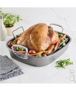 Circulon Roaster Rack Gray 2-Piece Nonstick Oval Carbon Steel Oven Safe - $1,769.15 MXN