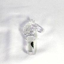 Waterford Crystal Horse Head Wine Bottle Stopper - $95.00
