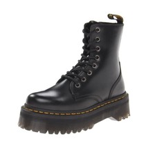 Dr. Martens Unisex Adults&#39; Jadon Polished Smooth Boots, Black (Black), 3 UK 36 E - $376.00