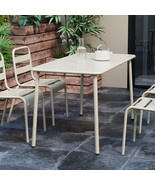 Sella Long Waterproof Outdoor Dining Table: Garden &amp; Patio Leisure - $379.32 CAD