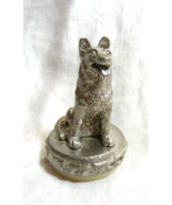 Vintage Silver Toned Dog Bottle Stopper 4-c - $24.74
