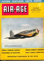 Air-Age #6 10/1943-WWII era issue-Corsair Navy Fighter plane cover-Air war-FN - £80.11 GBP