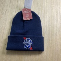 American Needle Pabst Blue Ribbon Terrain Embroidered Knit Beanie Winter Hat New - £19.33 GBP