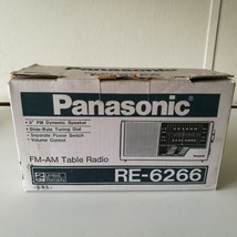 Vintage Panasonic RE-6266 FM AM Table Radio *BOX ONLY* - £7.77 GBP