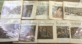 Lot of 10 Abrams Art Books Folios &#39;Art Treasures Of The World&#39; - $937.88 MXN