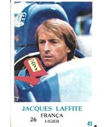 ⭕VTG Formula 1 JACQUES LAFFITE pocket calendar 1986 F1 pilot - €8,65 EUR