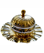Silver Candy Jar Engraved Tray Metal Parts Collection-
show original tit... - €89,46 EUR