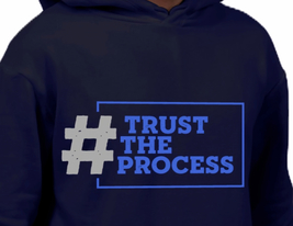 Dallas Cowboys Custom Hoodie - #Trust the Process (3XL Navy Blue) - $24.50