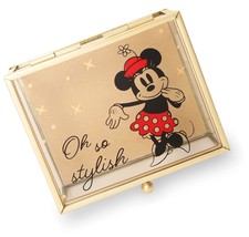 Disney Minnie Mouse Jewelry Box - Oh So Stylish Glass Minnie - £143.10 GBP