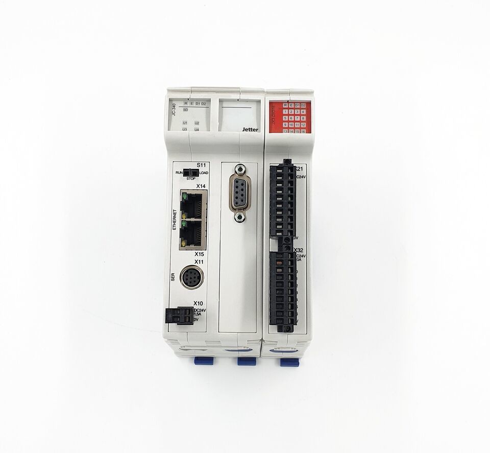 Jetter JC-340-0 control module + JX3-DIO16 Digital In &amp; Output Module Ex... - $197.01