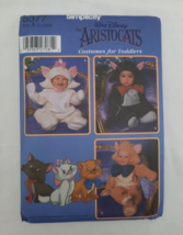 Simplicity 5377 Walt Disney Aristocats Costumes for Toddlers Size 1/2, 1... - £19.89 GBP