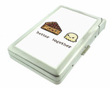 Better Together Em24 100&#39;s Size Cigarette Case with Built in Lighter Wallet - $21.73