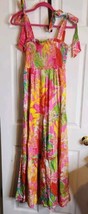 Flying Tomato Forget Your Troubles Maxi Dress Women’s Size Small Colorful  NWOT  - £43.22 GBP