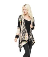 Adore Sumptuously Soft Long Cascading Open-Front Knit Cardigan Sweater-O... - £44.67 GBP