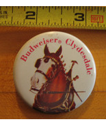 Budweiser Clydesdale Pinback Button - £3.84 GBP