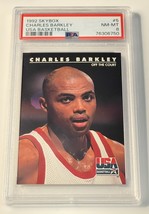 1992 Skybox USA Charles Barkley Card #5 PSA 8 Vintage - NBA Philadelphia 76’ers* - £33.63 GBP