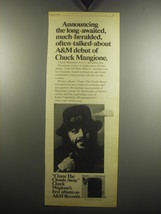 1975 Chuck Mangione Chase the Clouds Away Album Advertisement - £14.54 GBP