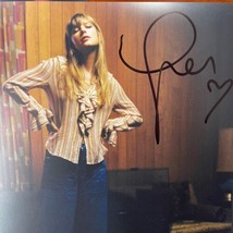 Taylor Swift Signed Blood Moon Vinyl Insert PSA/DNA Autographed Midnights - £469.87 GBP