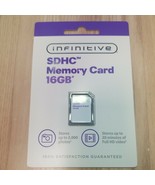 Infinitive 16GB SDHC High-Performance Memory Card New In Box - $12.97 CAD