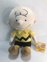 Charlie Brown Plush Peanuts Toy Stuffed Kohls Cares 2013 13”in - £14.74 GBP