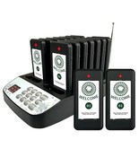 Restaurant Pager System 1640ft Long Range Waterproof 16 With Buzzers Foo... - $122.54 CAD
