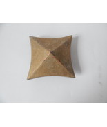 Vintage Antique Metal Door Cabinet Drawer Knob Handle pull 3 D Square - €17,30 EUR