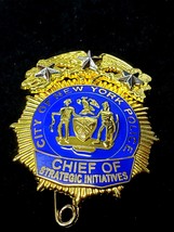 New York NYPD Deputy Chief of Strategic Initiatives - £40.59 GBP