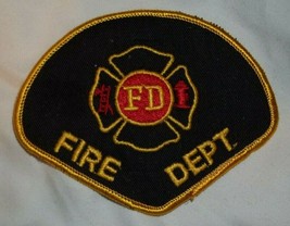 New Embroidered Uniform Patch Fire Department Vintage? &quot;Maine&quot; Nos - £6.22 GBP