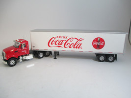 Coca-Cola MotorCity Drink Coca-Cola Tractor and Trailer Truck 1:50 Die-Cast - $36.14