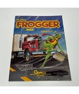 RARE ON-LINE SYSTEMS (SIERRA) Frogger Race in Space  Sunday Driver Print Ad - $71.08
