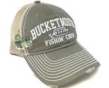 BUCKETMOUTH FISHIN&#39; CREW LARGEMOUTH BASS MESH TRUCKER ADJUSTABLE FISHING... - $9.45