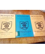 Lot of 3 Ohio Government Digest American Legion Auxiliary 1981 1983 1985 - $16.78