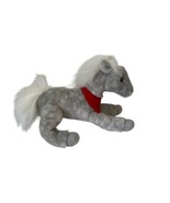 2013 Shamrock Plush Legendary Wells Fargo Pony Stuffed Animal Gray W/ Tags - £11.37 GBP