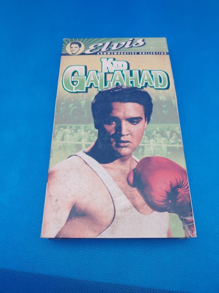 Kid Galahad Movie VHS Video Elvis Presley MGM Watermarked - $6.84