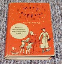 VINTAGE! Mary Poppins P.L. Travers 1934 1962 Mary Shepard HC Book w/DJ  EXC! - £27.36 GBP