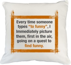 Make Your Mark Design Funny and Relatable Meme, Quote White Pillow Cover for Men - £19.35 GBP+