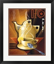 Deco Tea Framed Fine Art Print by Michael Kungl - £239.74 GBP
