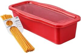 Microwave Pasta Cooker BPA-Free Non-Stick Portion Tool Dorm RV Kitchen - $14.97