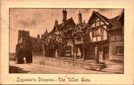 Leicesters Hospital West Gate Warwick Warwickshire England UK 1930 Postcard D12 - £8.01 GBP