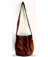 Romano Di Paolo Brown Leather Shoulder Satchel Handbag BoHo Italy - $1,866.06 MXN