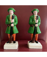 Set Of 2 Revolutionary War Toy American Soldier Minute Men . Hand Painte... - $65.01