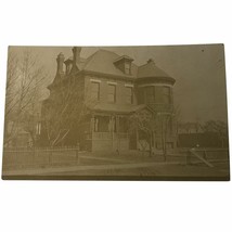 Old Queen Anne House, RPPC, vintage postcard, early 1900s - $19.99