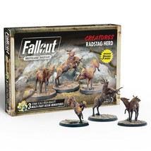 Modiphius Entertainment Fallout: Wasteland Warfare: Creatures: Radstag Herd - £29.42 GBP